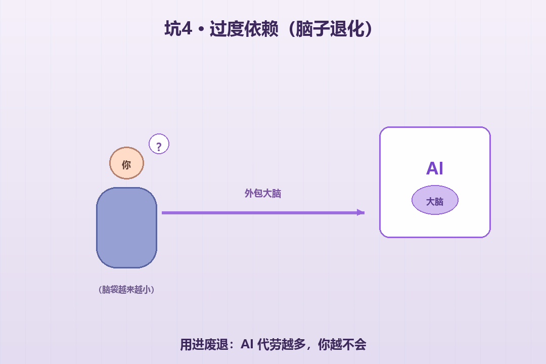 过度依赖示意图